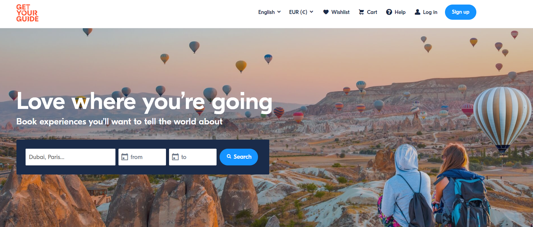 get your guide - tech brand digital marketing