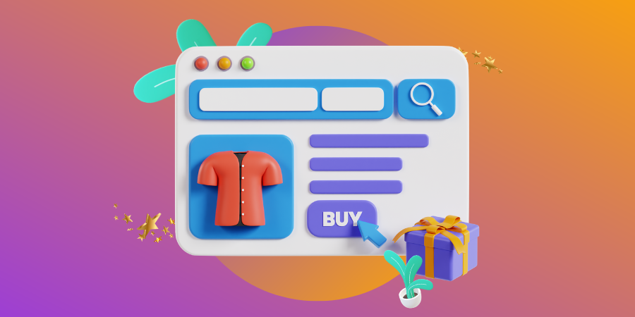 An image of a eCommerce web page