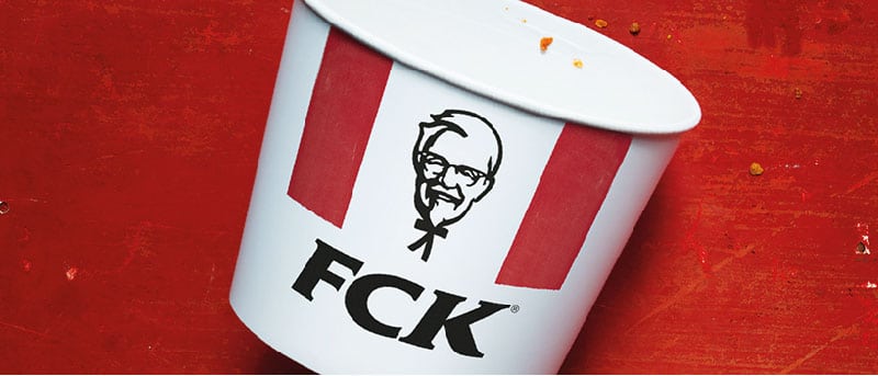 business reputation management - KFC FCK