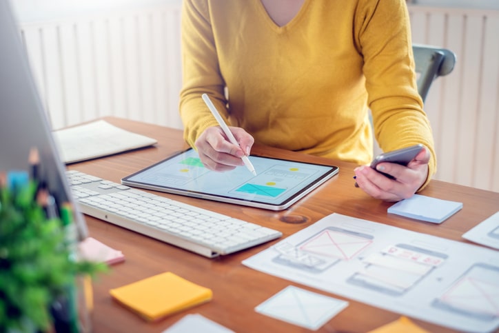 Website design process