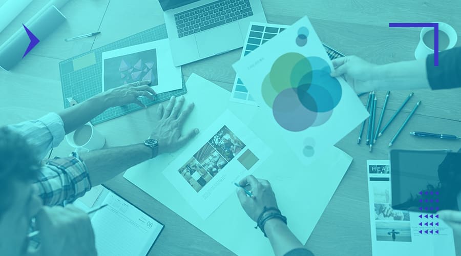 illustrated megaphones and messaging boxes to represent how to build a brand article