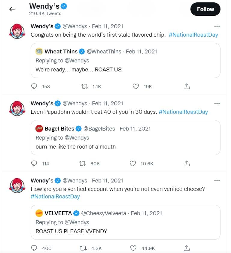 Wendy's brand personality
