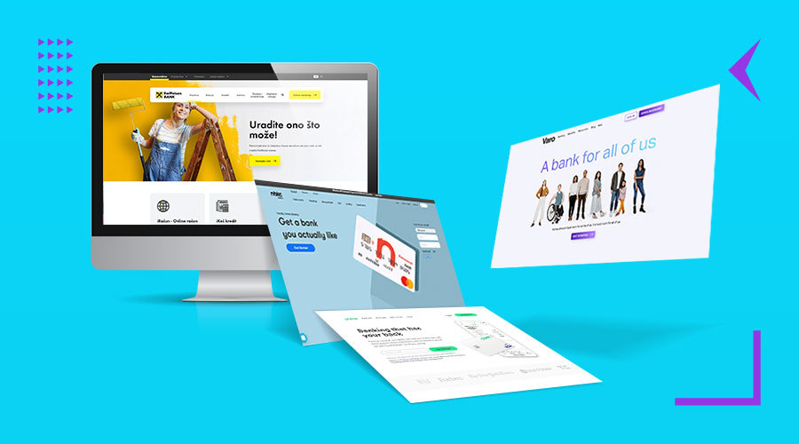 bank website design