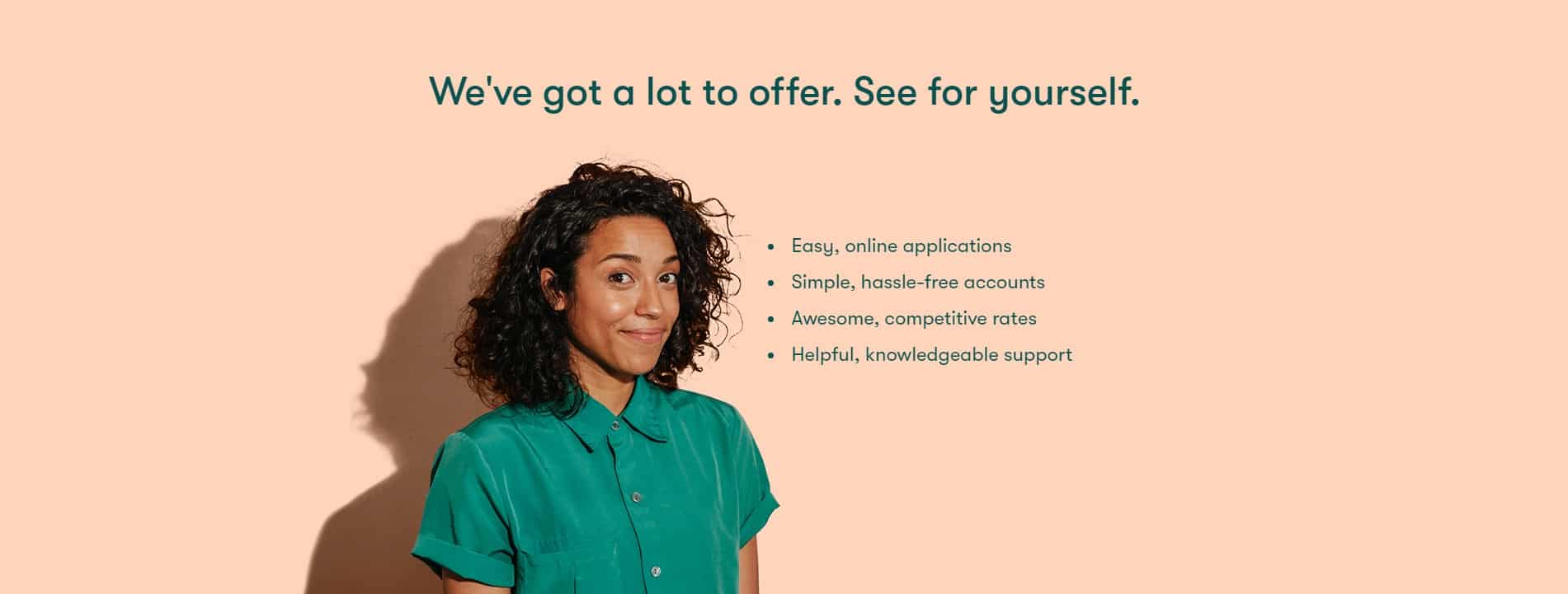 a screenshot of the nbkc hompeage visuals to show how the bank website design targets millennials