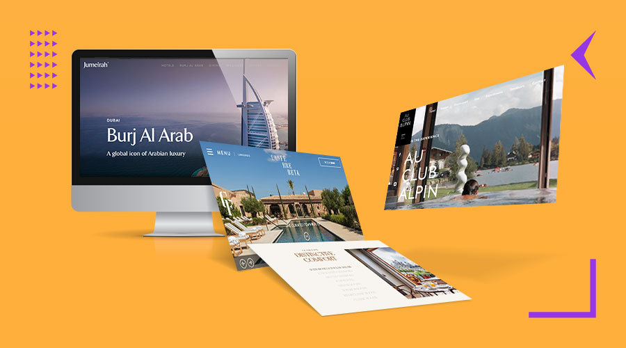 hotel website designs