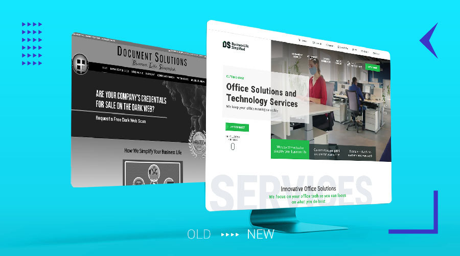 custom website redesign examples