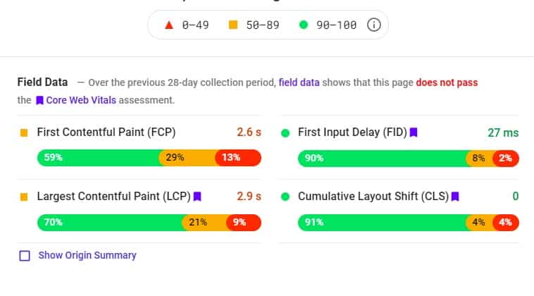 web design services lagging speed