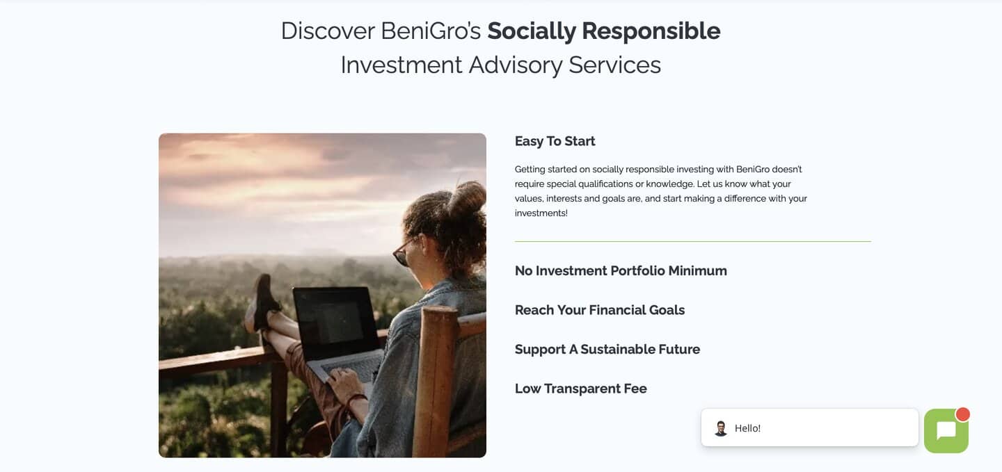 Benigro Homepage 2