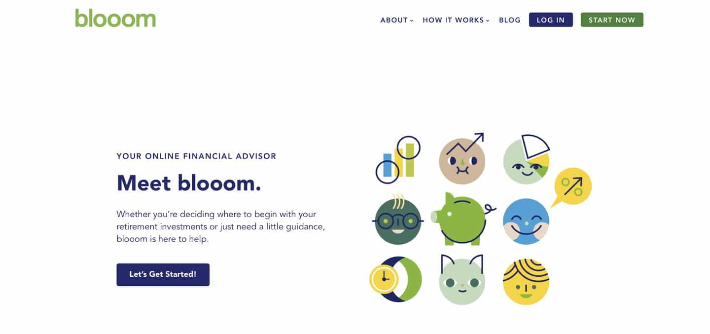 blooom Homepage 1