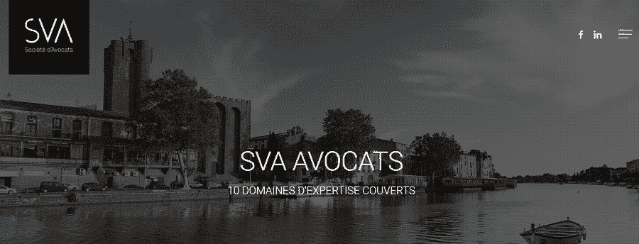 SVA Advocats homepage