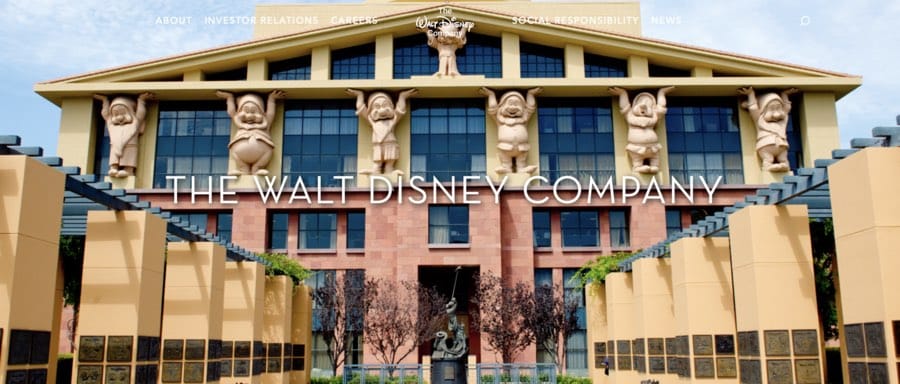 Corporate branding example: Disney
