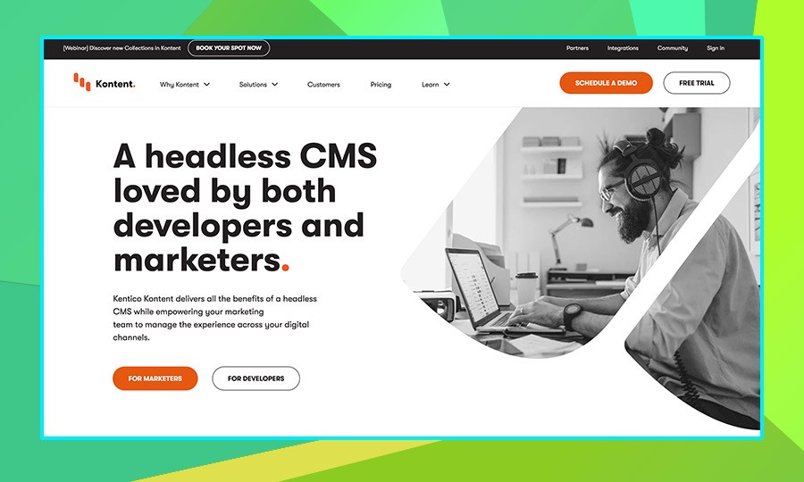 Kentico Kontent Headless CMS