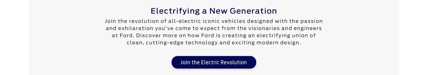 Ford's homepage messaging