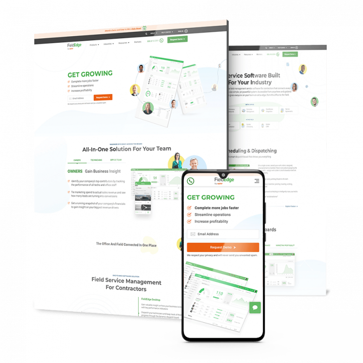 FieldEdge Website Redesign Case Study