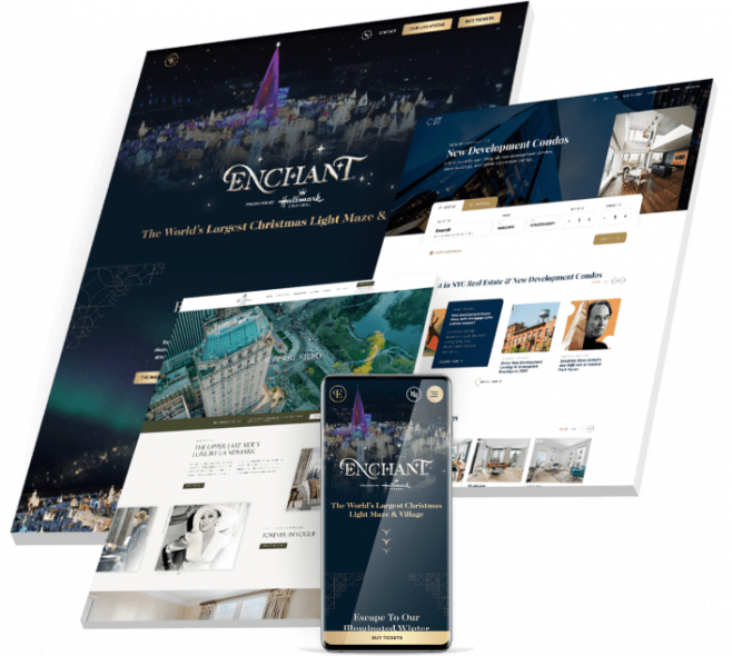 Hotel website design company featured projects