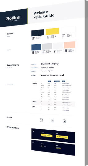 Brand management company portfolio example: Rollink