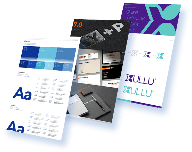 Rebranding agency trio projects