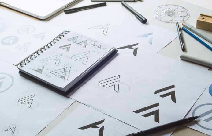 brand design sketches