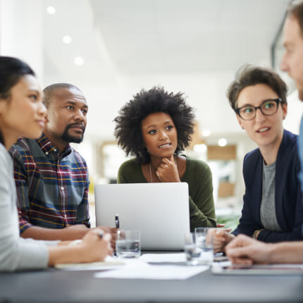 real estate brand experts onboarding onto a project