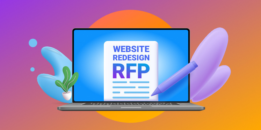 Website redesign RFP hero image