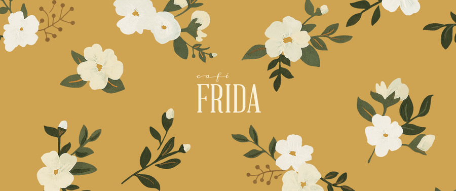 Cafe Frida's single landing page design