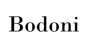 The word Bodoni written in the Bodoni font