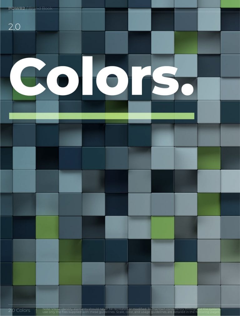 Color schemes for POWR2