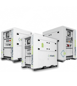 An image of three power bank machines for POWR2's lifestyle image
