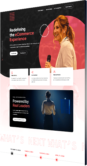 Retail Summit's web design screenshot
