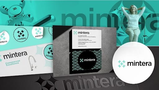 An example of Mintera's brand book