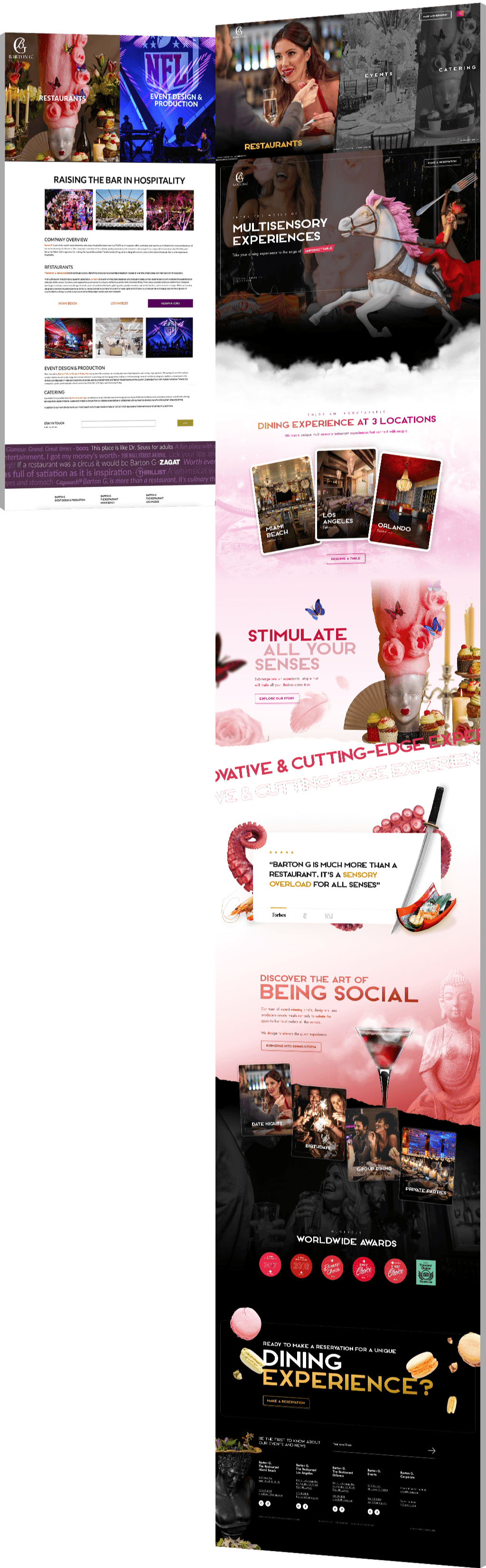 Barton-G-before-after Image showing the before and after of Barton G's website design