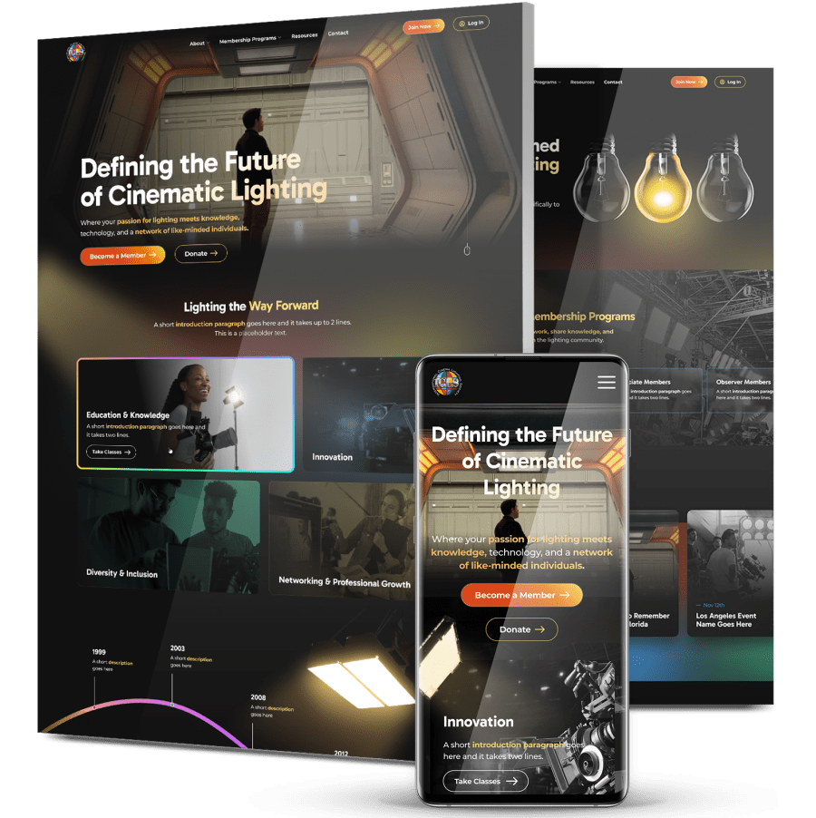 ICLS web design showcase