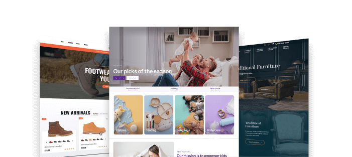 Shopify Store Desktop Mockup