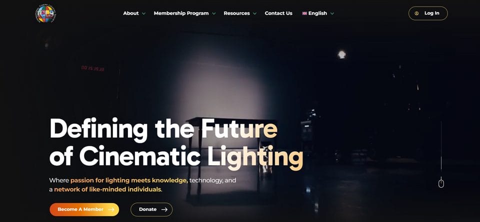 ICLS home page screenshot