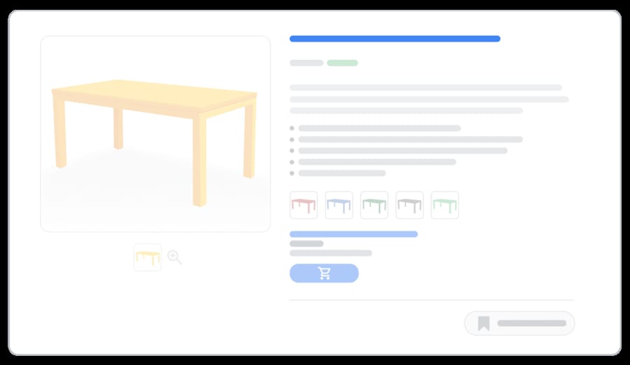 Image showing Google Shopping's product title format
