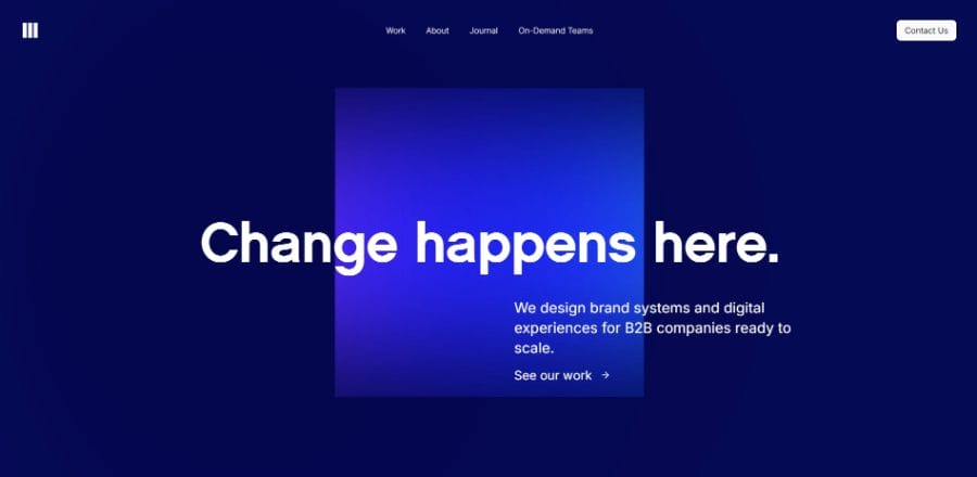 Matic Digital website screenshot