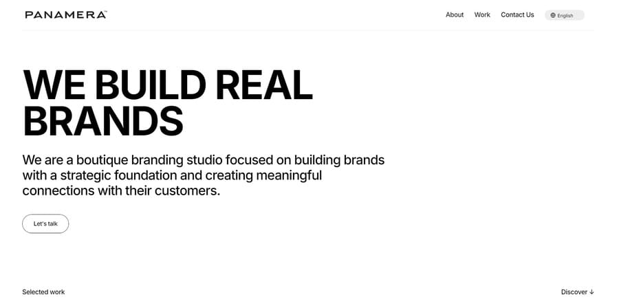 Panamera website screenshot