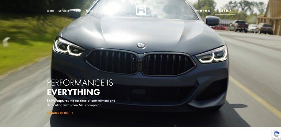 Ruckus Marketing website screenshot