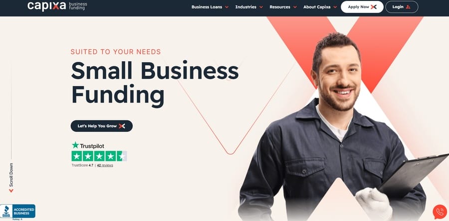Capixa website screenshot