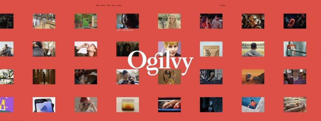 Ogilvy homepage screenshot