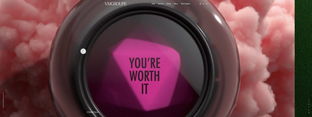 VMGROUPE homepage screenshot