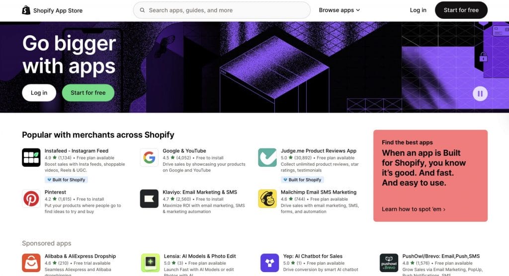 Shopify App Store screenshot
