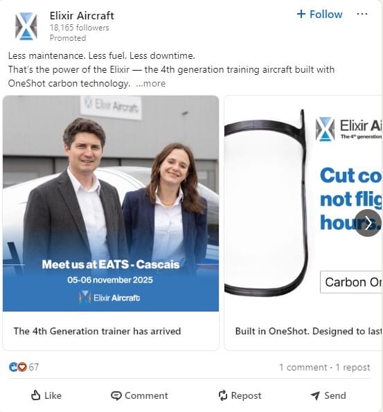 Image showing carousel ads on LinkedIn