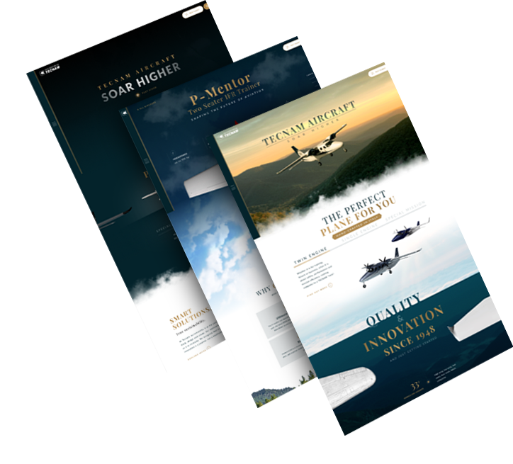 corporate-web-design-tecnam-three-stacked --image:1