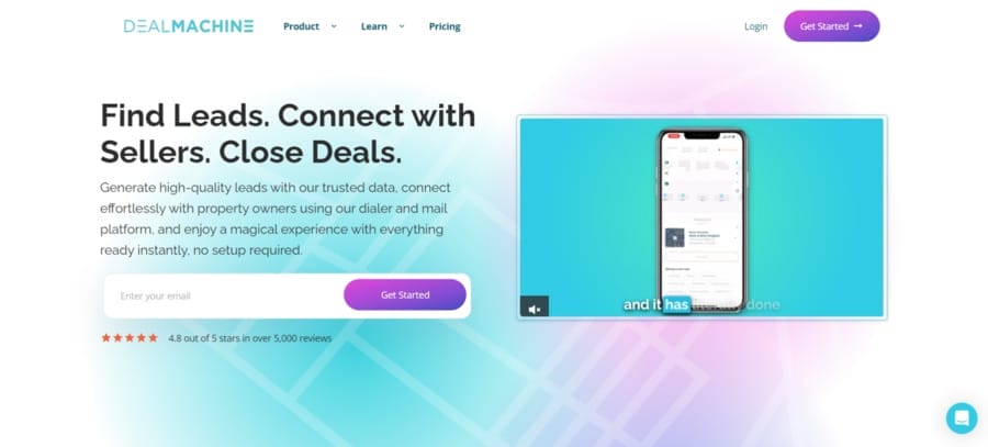 Discover The 30 Best Real Estate Agent Websites In 2025 24 DealMachine website screenshot