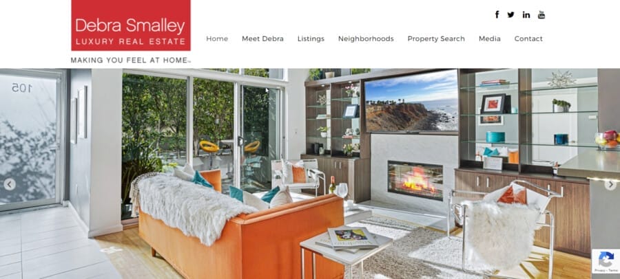 Discover The 30 Best Real Estate Agent Websites In 2025 8 Debra Smalley website screenshot