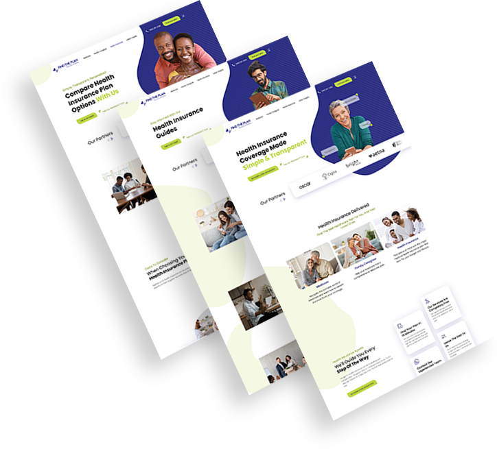 find the plan new website pages