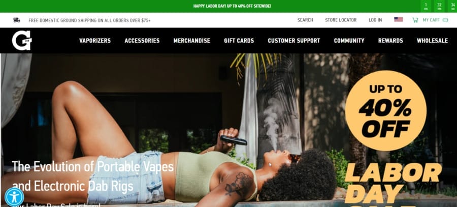 30 Best Shopify Store Examples For Inspiration 31 G Pen website screenshot