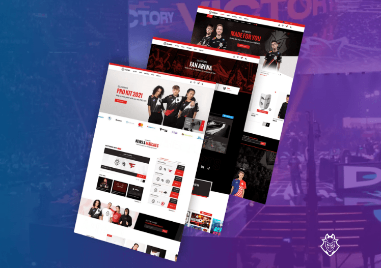 g2 website redesign showcase