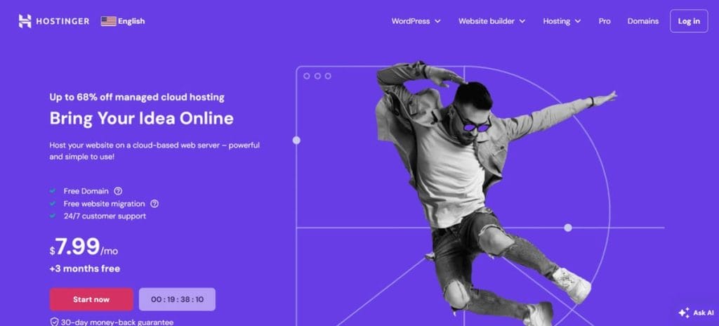 10 Best Magento Hosting Providers Compared 6 Hostinger 2
